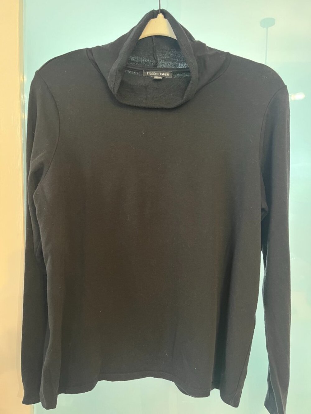 Eileen Fisher Long Sleeve, Mock Neck Top